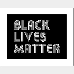 BLM (White) Posters and Art